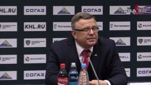 «Салават Юлаев» – СКА. Пресс-конференция