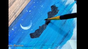 Акриловый рисунок для начинающих