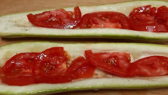 Кабачки запеченные