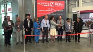 Открытие выставки "Индустрия камня 2024"
