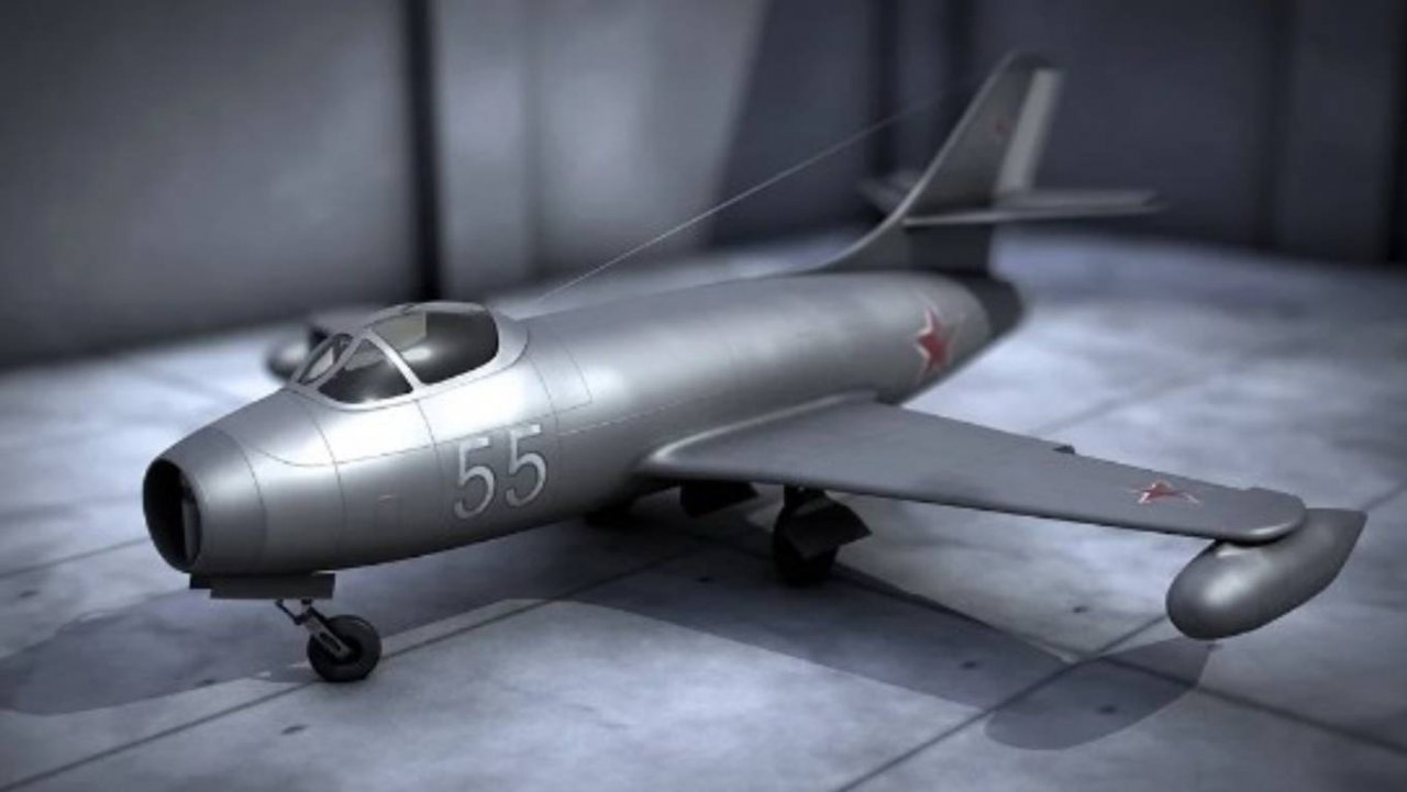 Советский экспериментальный истребитель Як-25