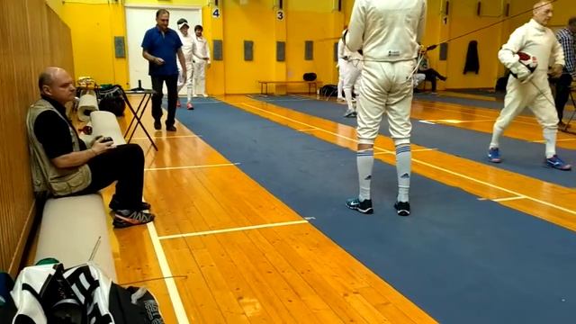 Фехтование .Тарту 2017.Финн-Касатов