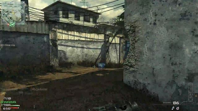 MW3 FFA 30-5 MK14 (virtual dub compression test) (HD) смотреть онлайн