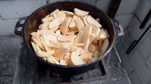 🥔🍄"Постный картофель с грибами в казане: Вкусно, быстро и просто!"💫👍
