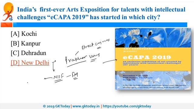 Daily Current Affairs November 2&3 , 2019 : English MCQs | GKToday