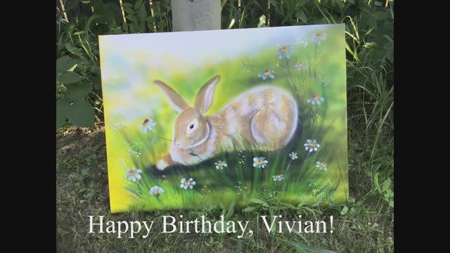 Benny’s cartoon portrait for Vivian’s Birthday смотреть онлайн