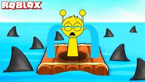 Sprunki(Спрунки) Simon Играет в Потоп Выживание в РОБЛОКС? Incredibox Sprunki