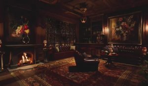 🍷 Ночь в клубе 1950-х годов 🍷  Уютный звук дождя и горько-сладкий джаз 💕