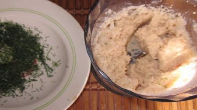 Закуска Рисовые шарики с мидиями