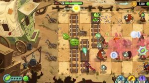 растения против зомби. играем в пвз-2.