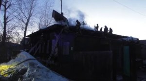 Обнаружение нами пожара по камерам внешнего наблюдения 28. 03. 2025