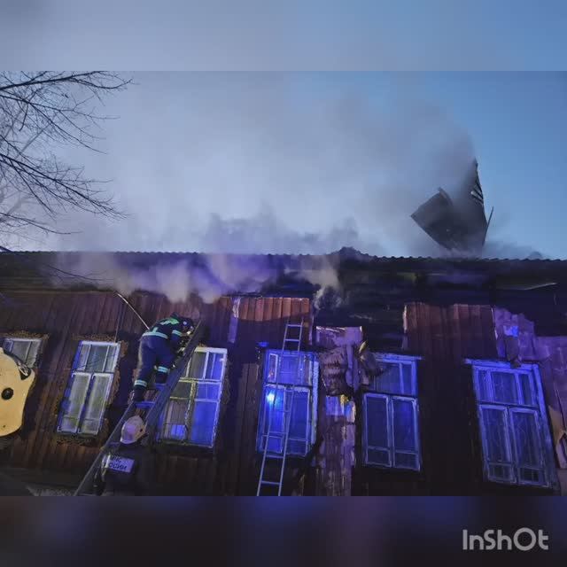 Пожар в храме на ул. Ползунова, 6, г. Барнаул. 28.03.2025 г.