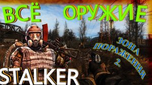 ОБЗОР ОРУЖИЯ В ИГРЕ STALKER - ЗОНА ПОРАЖЕНИЯ 2.