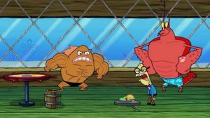 SpongeBob - Larry Takes Over The Krusty Krab