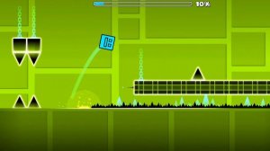 Геометри дэш. Играем до 6 попытки но на 3 уровне