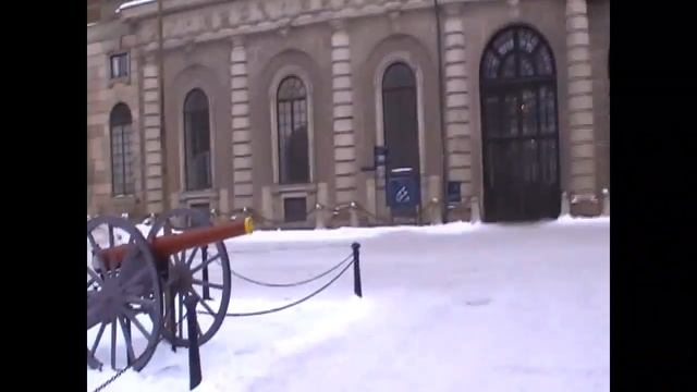 Стокгольм зима обзор замка