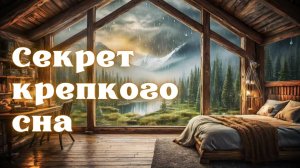 ✨Волшебный Дождь 🌧️ для Глубокого Сна 🌙  Белый Шум, Который Усыпит Даже в Самую Бессонную Ночь