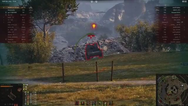 игрок на КВ-2  уничтожил 12 танков за бой, старый но красивый бой. смотреть онлайн