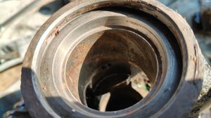 полировка УШМ тормозного  поршенька