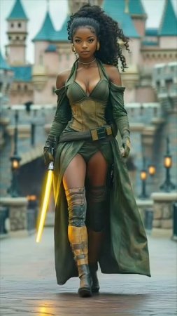 Disney Princesses as Jedi _ Part 2 #aiedits #aifusion #midjourney #aiart