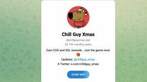 Тапалка-игра Chill guy xmas: что нужно делать? Как выводить токены