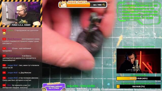 🔴КРАСИМ WARHAMMER И ОБЩАЕМСЯ | Хобби-стрим #398 смотреть онлайн