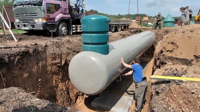 Автономная газификация гостевого дома
