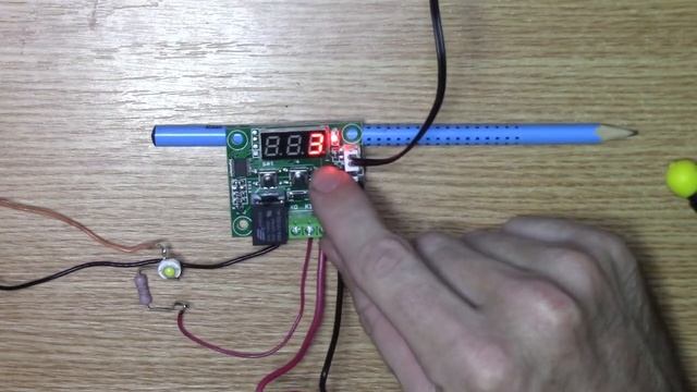 Терморегулятор программируемый W1209 , настройка, тест смотреть онлайн