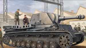 Немецкая противотанковая самоходная установка 10,5cm leFh 18 1 Geschützwagen IVb