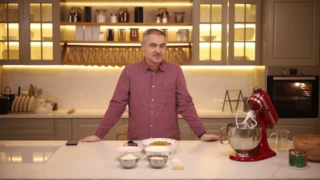Евгений Гор . Рецепт десерта "Английский кекс"