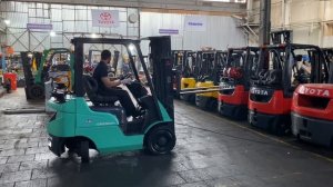 Вилочный автопогрузчик Mitsubishi FG18NT