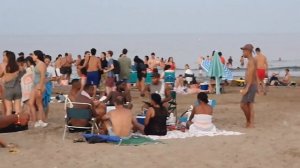 пляж Валенсия, 21:15