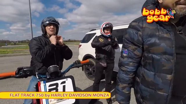LA6 tv Bobb Gear prova la 750FLAT TRACK смотреть онлайн