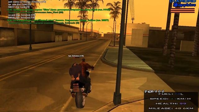 Diamond RP Sapphire (samp) # 7 Бухаем и угараем ! смотреть онлайн