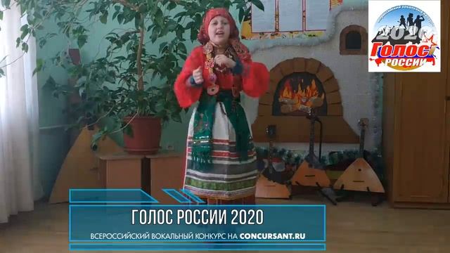 Мазалова Елизавета. Свадебная песня "Ой да летел голубь" | ГОЛОС РОССИИ