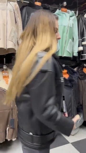 Дубленка из натуральной кожи и меха овчины размеры 42-54 смотреть онлайн