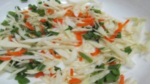 Салат из капусты и свеклы