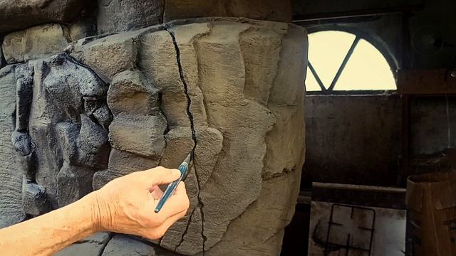 Покраска стены сарая. Продолжение.