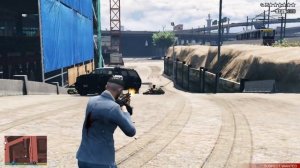 GTA 5 Trevor Six Stars Pillbox Rampage RDE 3.1.1 Juggernauts+Escape