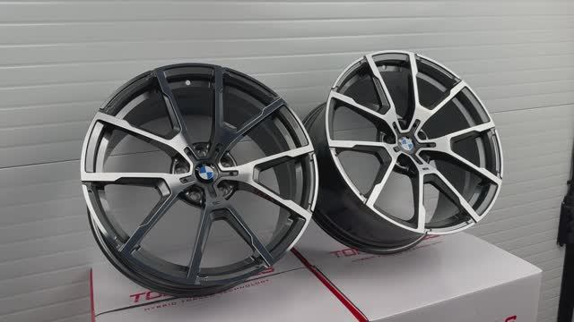 Диски CN Forged 1221 19 8.5/9.5J вес 10,6kg Gunmetal Machined Face