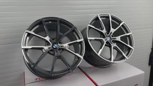 Диски CN Forged 1221 19 8.5/9.5J вес 10,6kg Gunmetal Machined Face