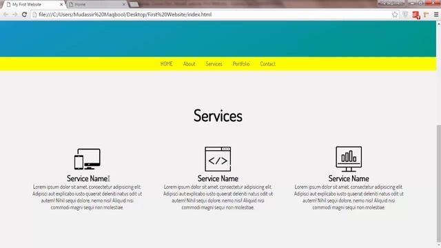 HTML5  CSS3 Tutorials in UrduHindi Part 4246 Website Project