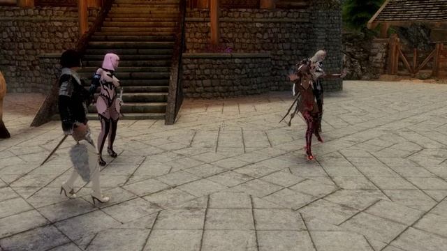 SKYRIM - lets dance again смотреть онлайн