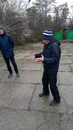 90-сто летний мастер Тайцзи.