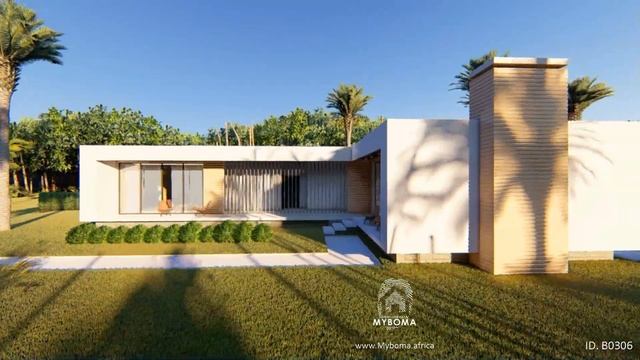 KANGA- contemporary 3 Bedroom Bungalow смотреть онлайн