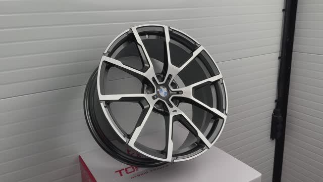 Диски CN Forged 1221 19 8.5J вес 10,6kg Gunmetal Machined Face
