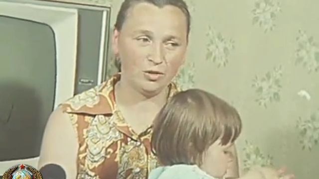 Многодетная советская семья. СССР 80-е