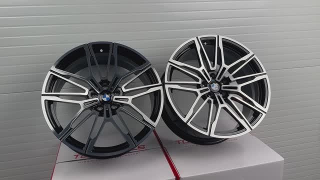 Диски CN Forged 1232 20 8.5/9.5J вес 13,3kg Black Machined Face