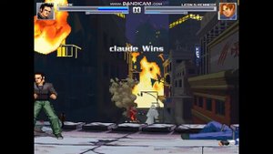 mugen-Claude Speed (me) vs Leon.S.Kennedy (rematch)