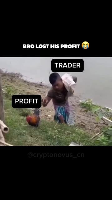 Bro lost his profit